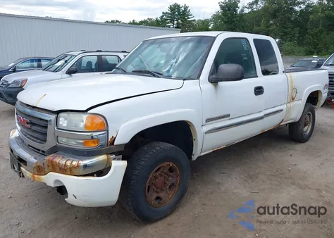 2003 GMC Sierra 2500Hd Sle z USA, uszkodzony, nr VIN 1GTHK29U93E377982
